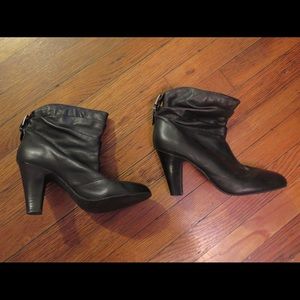 BCBG Paris black booties